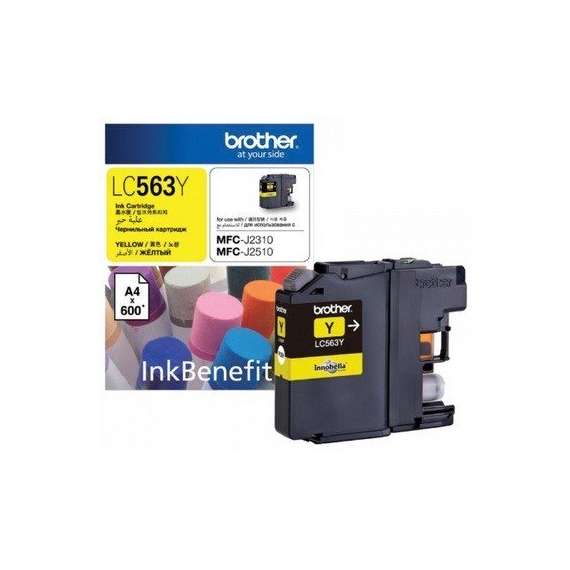 Buy Brother LC563Y Yellow Ink Cartridge in [storefront]