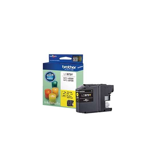 Buy Brother LC-673Y Yellow Ink Cartridge in [storefront]