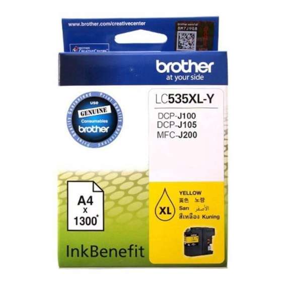 Buy Brother LC535XL Yellow Ink Cartridge in [storefront]