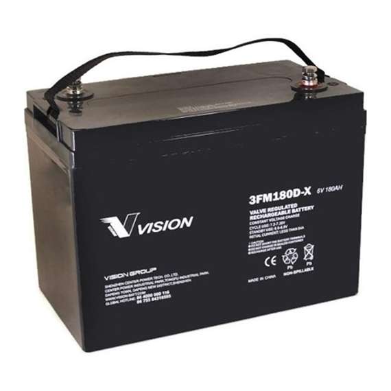 Buy Vision 6FM100P-X 12v 100AH Sealed Deep Cycle Inverter Battery in [storefront]