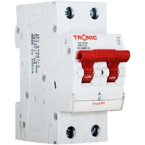 Buy Tronic 2 Pole Isolator 100Amp in [storefront]