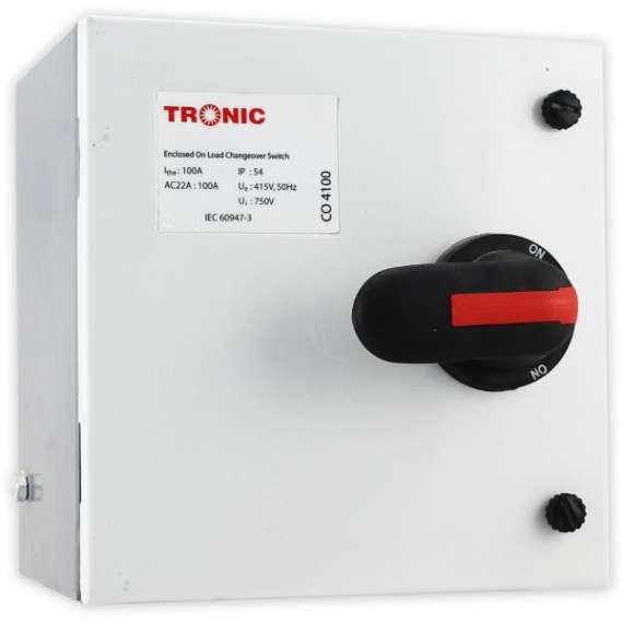 Buy Tronic On Load Changeover 4 Pole With Encl 250A in [storefront]
