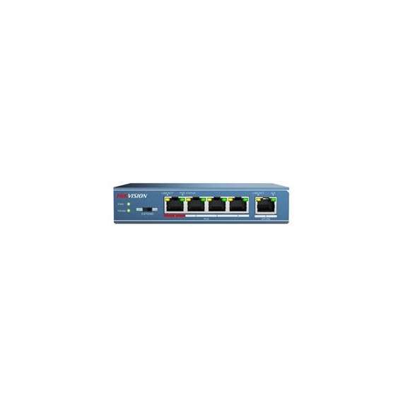Buy Hikvision DS-3E0105P-E/M 4 Port Unmanaged PoE Switch in [storefront]