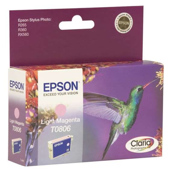 Buy Epson Original T0806 Light Magenta Ink Cartridge in [storefront]