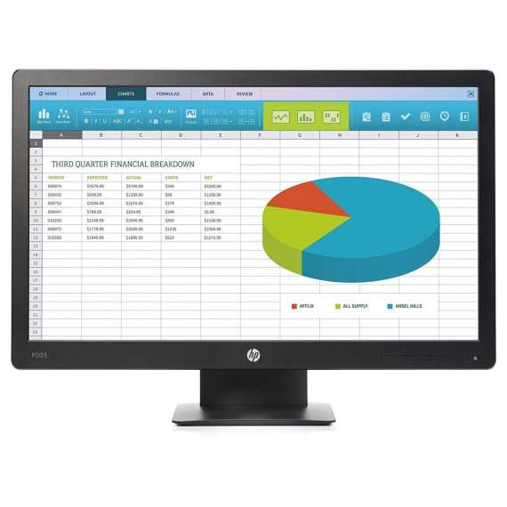 Buy HP Prodisplay P203 20 Inch LED Backlit Monitor in [storefront]