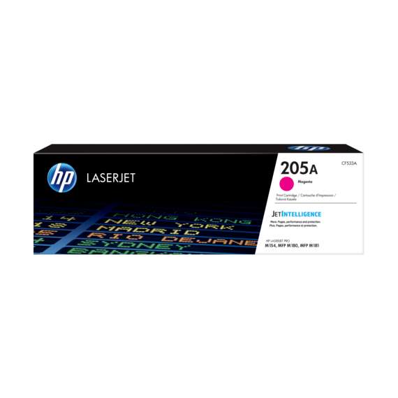 Buy HP CF533A 205A Magenta Original LaserJet Toner Cartridge in [storefront]