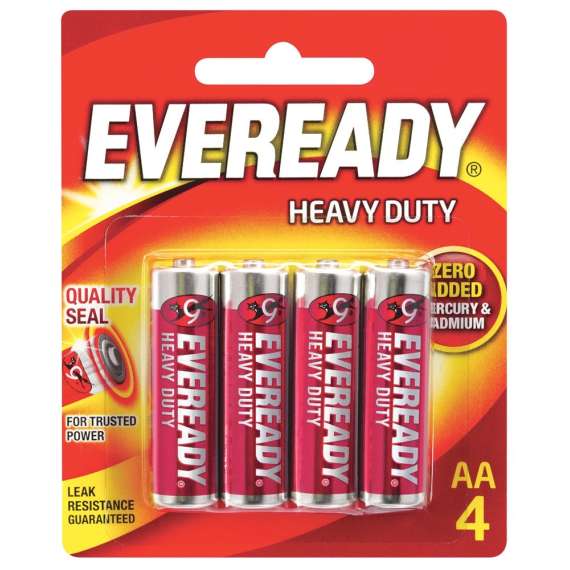 Buy Eveready 12x4AA Pack Red Battery in [storefront]