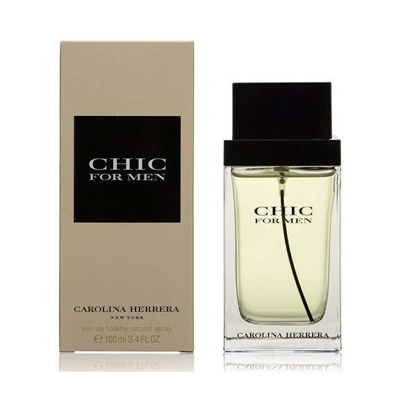 Buy Carolina Herrera Chic Edt 100ml Men Perfume in [storefront]