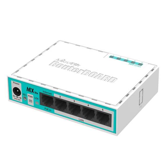Buy Mikrotik RouterBOARD hEX lite 5 ports router in [storefront]