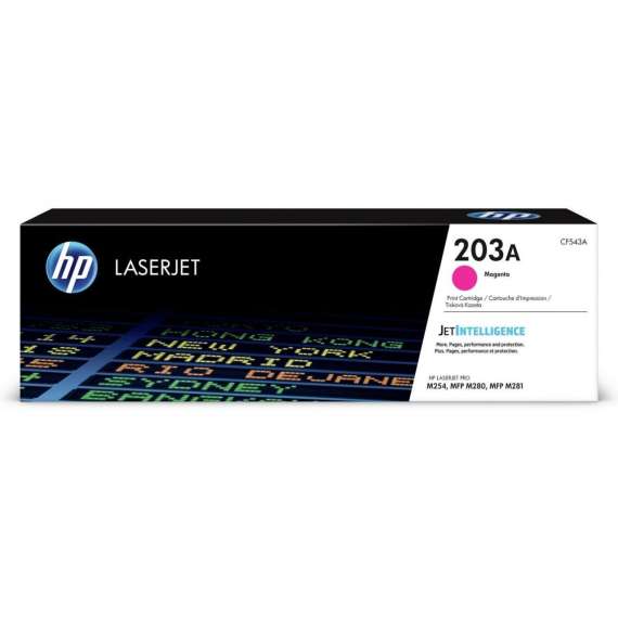 Buy HP CF543A 203A Magenta Original LaserJet Toner Cartridge in [storefront]