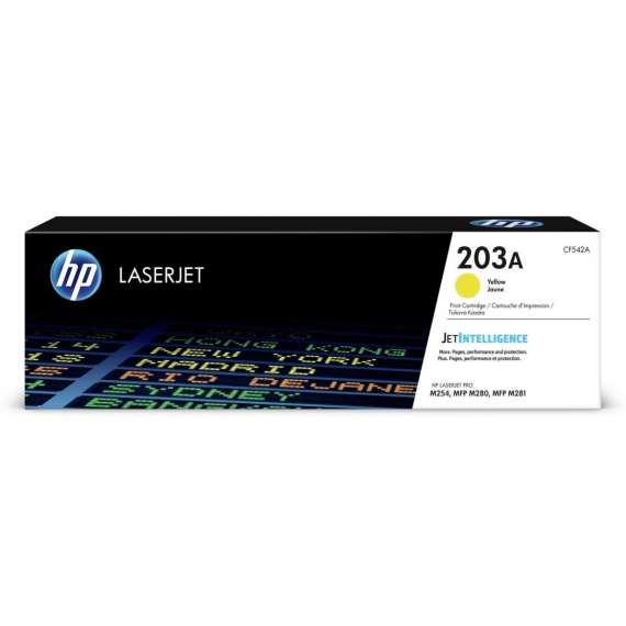 Buy HP 203A Yellow Original LaserJet Toner Cartridge (CF542A) in [storefront]