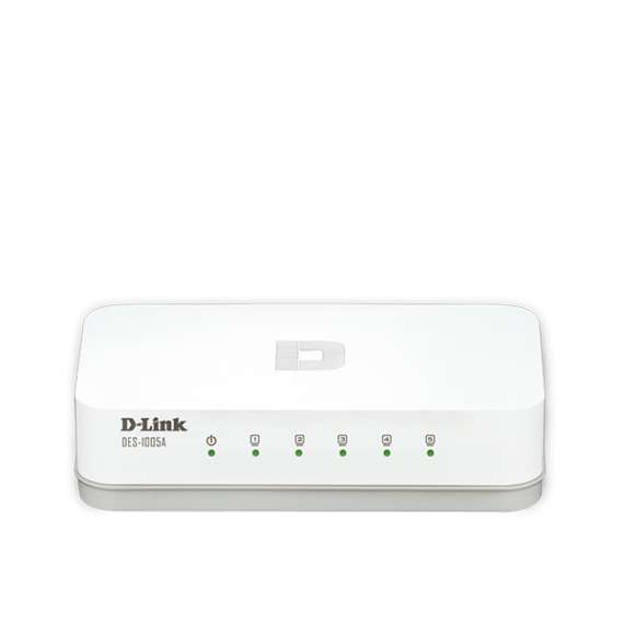 Buy D-Link 5-Port Fast Ethernet Desktop Switch In Plastic Casing in [storefront]