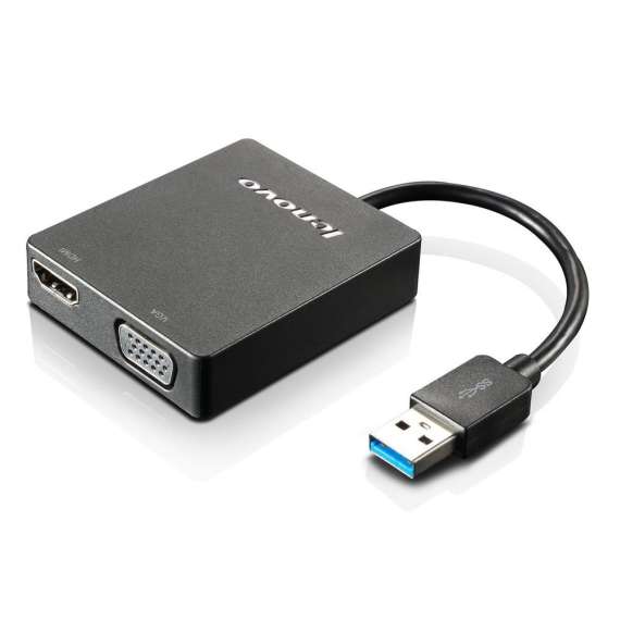 Buy Lenovo Universal USB 3.0 to VGA/HDMI Adapter in [storefront]