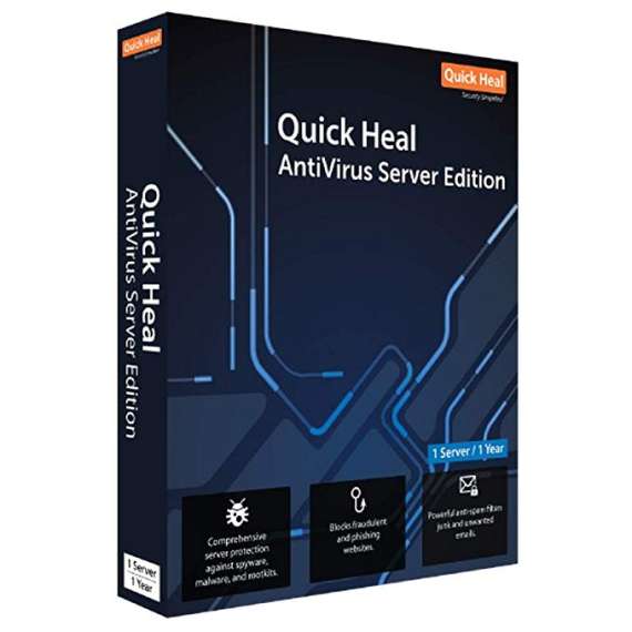 Buy Quick Heal Server Licence 1 User 1 Year Antivirus in [storefront]