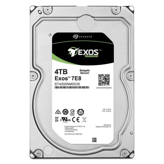 Buy Seagate 4TB Exos 7E8 Enterprise Drive 7200RPM SATA 3.5" III 6Gbps Hard Drive in [storefront]