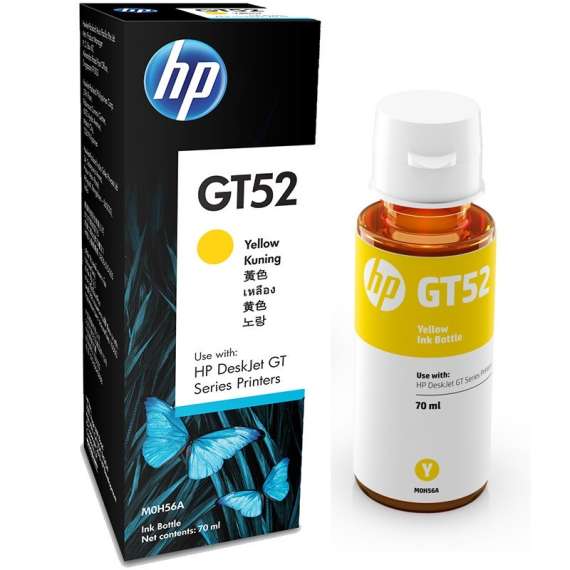 Buy HP GT52 Yellow Original Ink Bottle in [storefront]