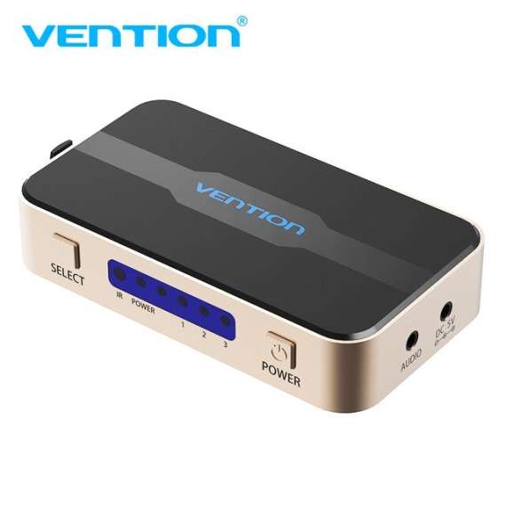 Buy Vention 4 Way HDMI Splitter 1 Input 4 Output in [storefront]