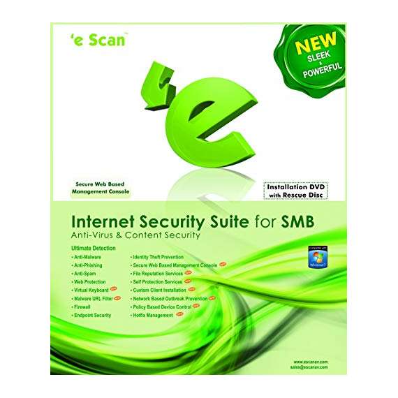Buy Escan 50 user Internet Security Suite for SMB Kit in [storefront]
