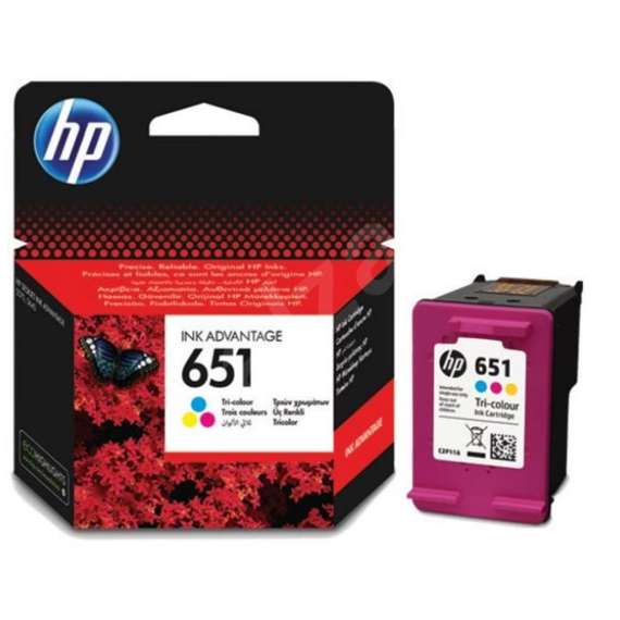 Buy HP 651 Tricolor Original Ink Advantage Cartridge in [storefront]