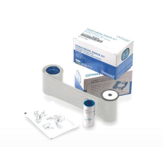 Buy DataCard 532000-004 Monochrome  K White Ribbon in [storefront]