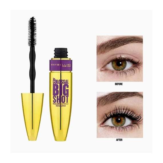 Buy Maybelline Volume Express Colossal Big Shot Black Mascara in [storefront]