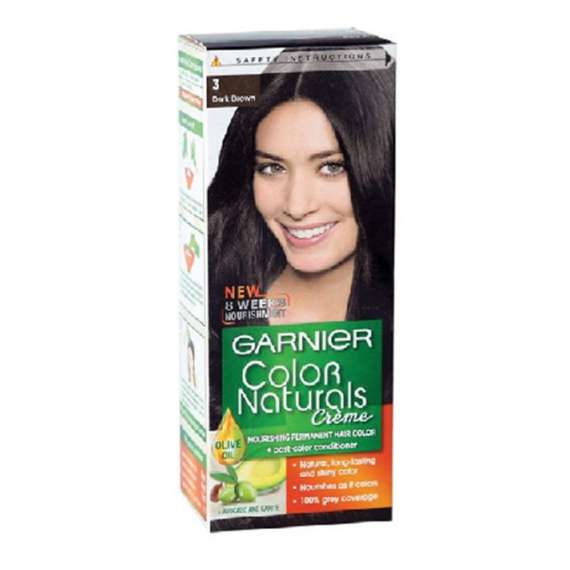 Buy Garnier Color Naturals Dark Brown Hair Dye in [storefront]