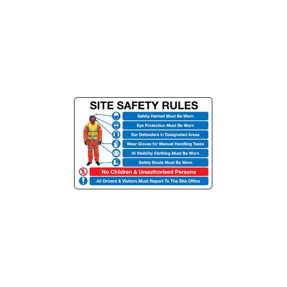 Buy A1 Construction Site Safety Signage in [storefront]