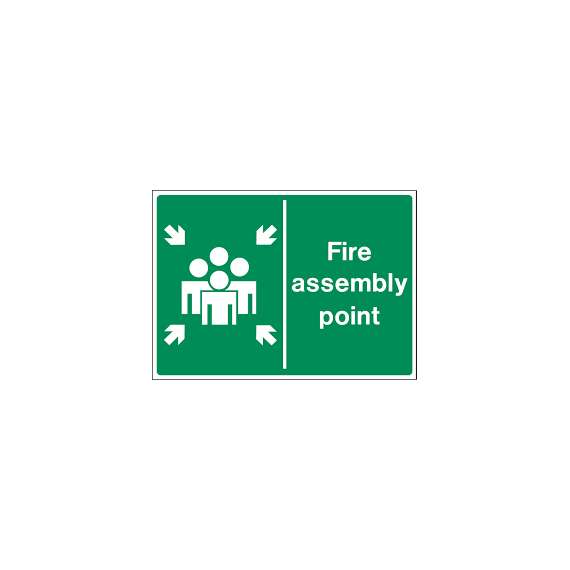 Buy Fire Assembly Point Sign in [storefront]