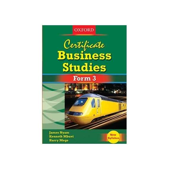 Buy Oxford Certificate Business Studies Form  3 Students' Book in [storefront]