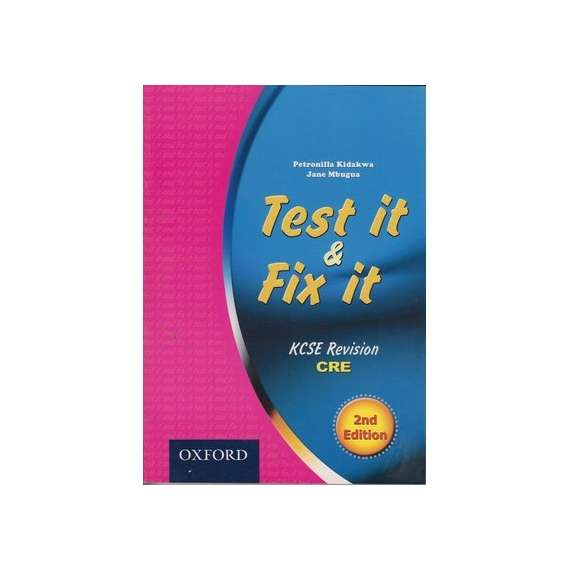 Buy Oxford Test It and Fix It CRE in [storefront]
