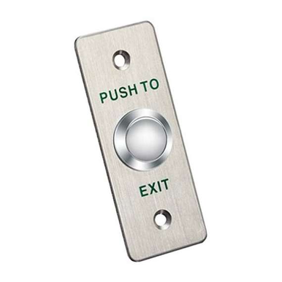 Buy Hikvision DS-K7P02 90×35×28.9mm Aluminum Alloy Panel Metal Button in [storefront]