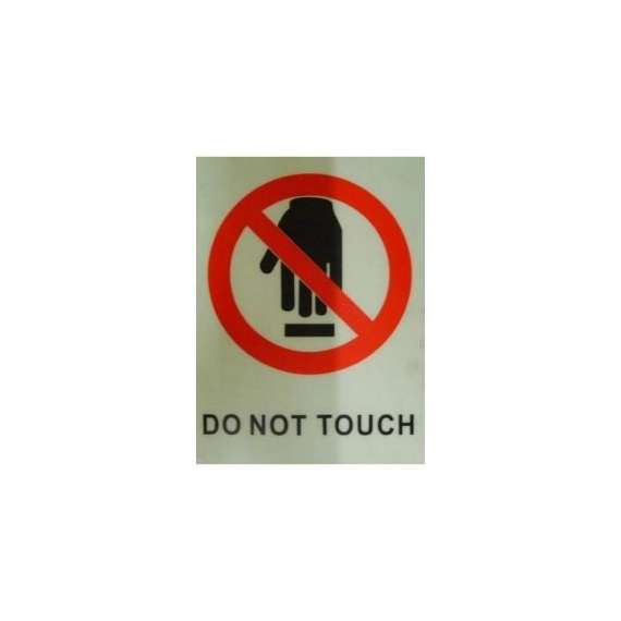 Buy Do not Touch Sign in [storefront]