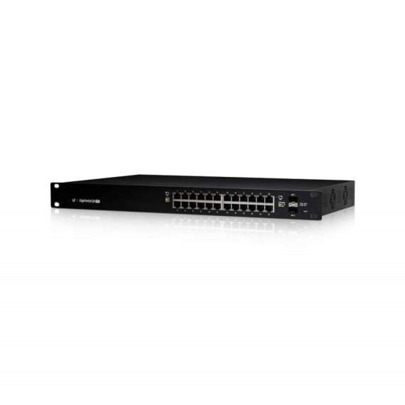 Buy Ubiquiti EdgeSwitch 24 Ports 250W Managed PoE Gigabit Switch in [storefront]