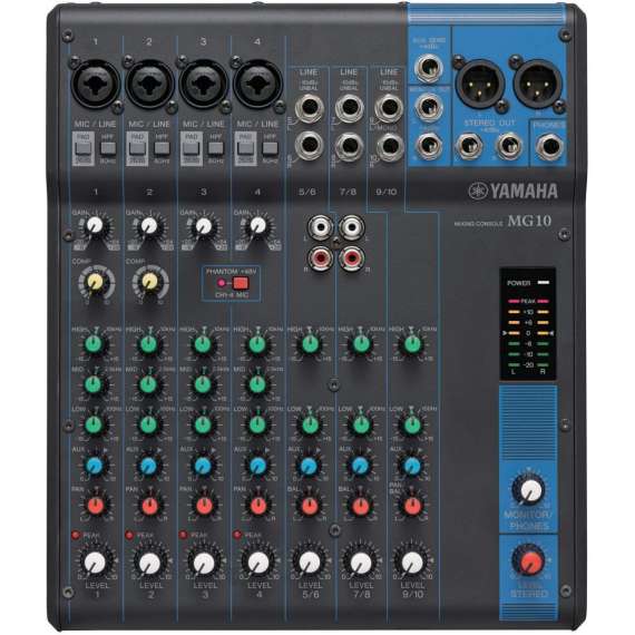 Buy Yamaha MG10XU 10-Input Stereo Mixer in [storefront]