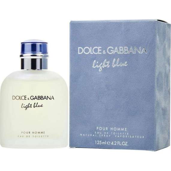 Buy Dolce And Gabbana Light Blue Eau De Toilette 125ml Men Perfume in [storefront]