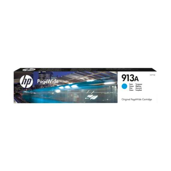 Buy HP 913A Cyan Original PageWide Cartridge in [storefront]