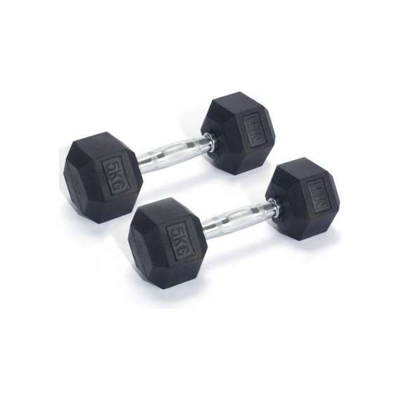 Buy York Hex 2 x 5 KG Dumbbell in [storefront]