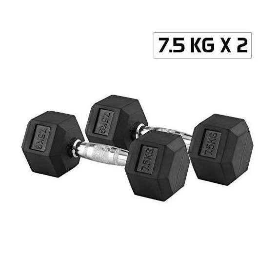 Buy York Hex 2 x 7.5 KG Dumbbell in [storefront]