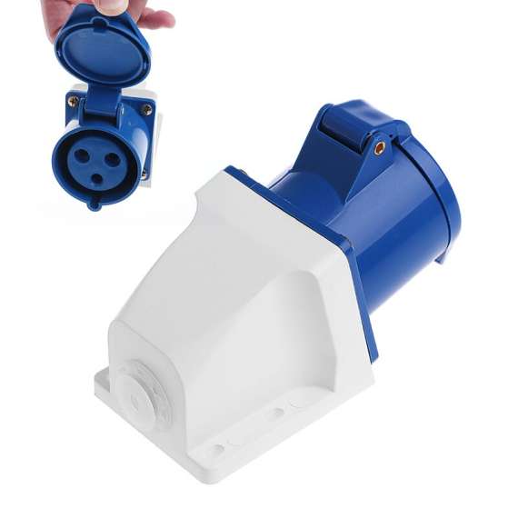 Buy Generic 16 A 3 Pin Industrial Socket in [storefront]