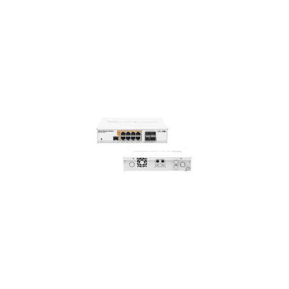 Buy MikroTik (CRS112-8P-4S-IN) 8x Gigabit Ethernet with PoE-out Smart Switch in [storefront]