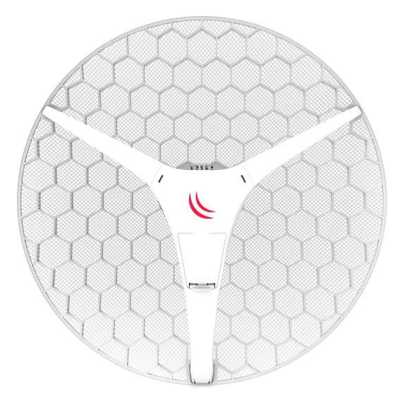 Buy MikroTik RBLHG-5HPnD High Power 24.5dBi 5GHz CPE/Point-to-Point Integrated Antenna in [storefront]