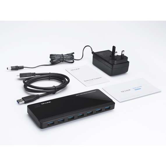 Buy TP-Link UH720 USB 3.0 7-Port Hub with 2 Charging Ports in [storefront]