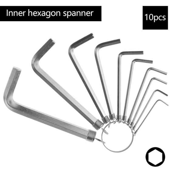 Buy Generic  10pcs Set 1.5/10mm Allen Key in [storefront]
