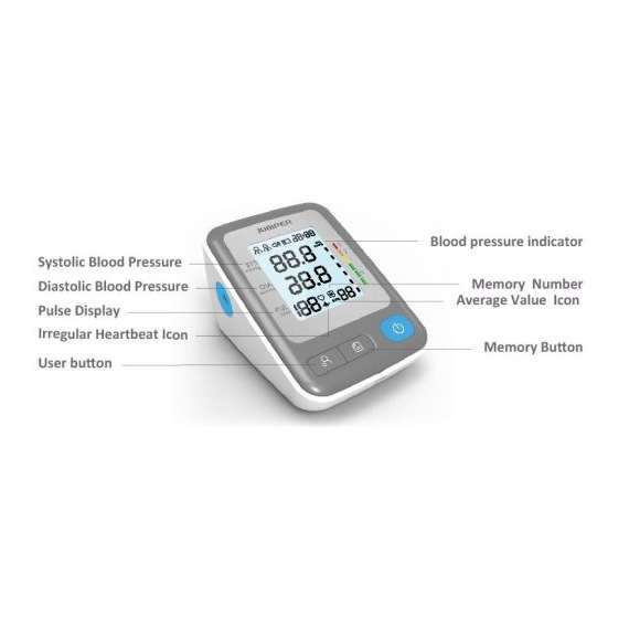 Buy Jumper JPD-HA300 Digital Upper Arm Blood Pressure Monitor in [storefront]
