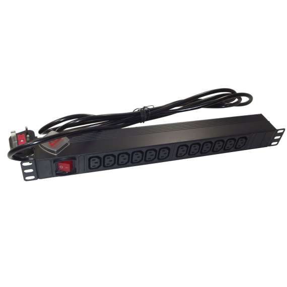 Buy 12 Way 1U Horizontal   Power Distribution Unit Server Rack in [storefront]