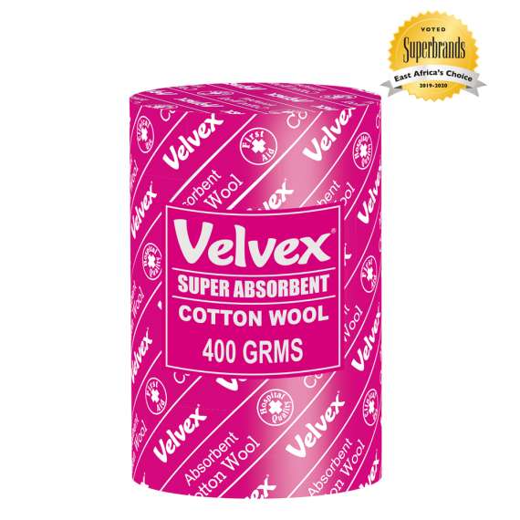 Buy Velvex 400gms 15Pack Cotton Wool Rolls in [storefront]
