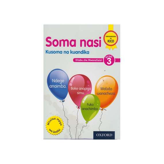 Buy Oxford Soma Nasi Kiswahili Grade 3 Learner's Book in [storefront]