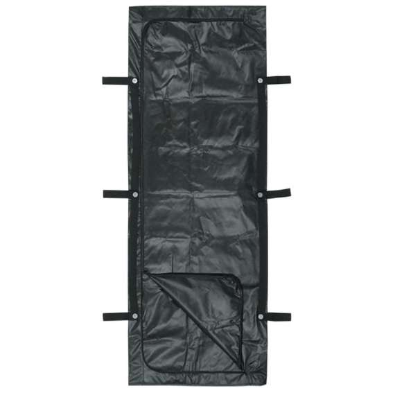 Buy Generic 23inch by 80inch Polythene Lined Black Body Bag in [storefront]