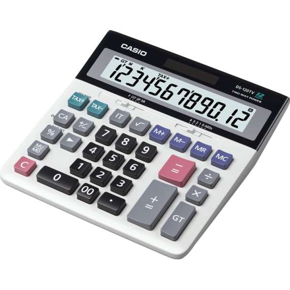 Buy Casio DS120TV 12 Digit Calculator in [storefront]