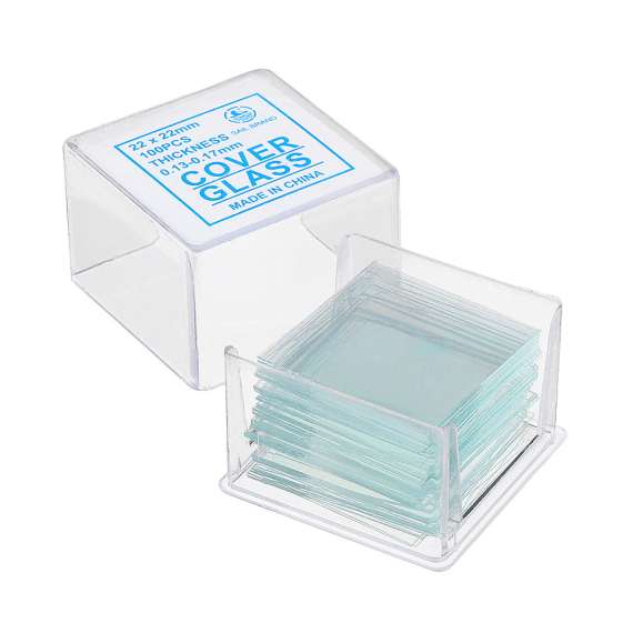 Buy Generic 22 by 22  Microscope 100Pack Cover Slips in [storefront]
